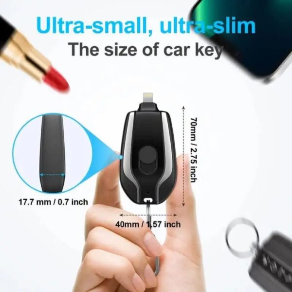 Portable Key Chain Charger - Image 4